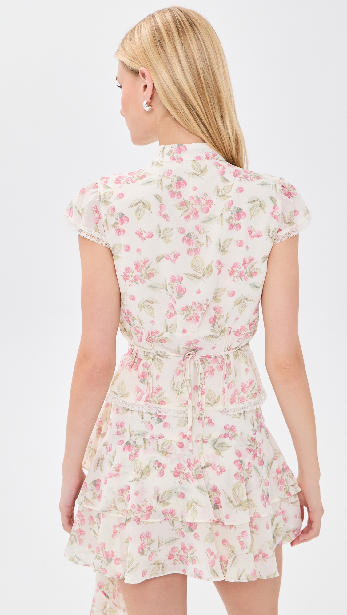 Talia Top Garden Raspberry