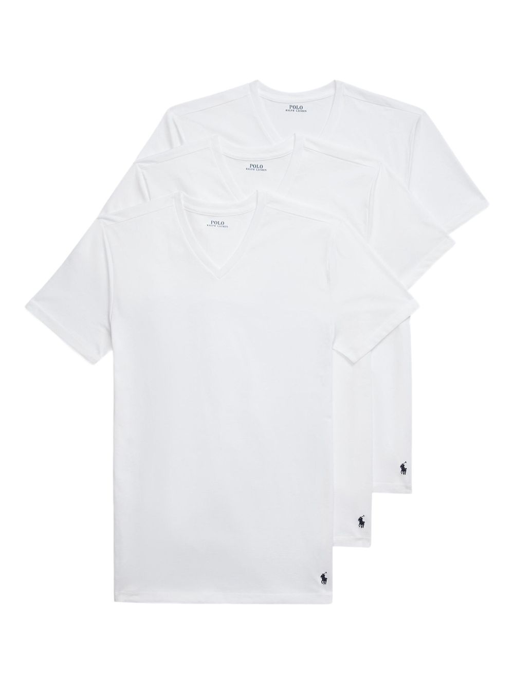 Cotton T-shirt (pack of three) - White