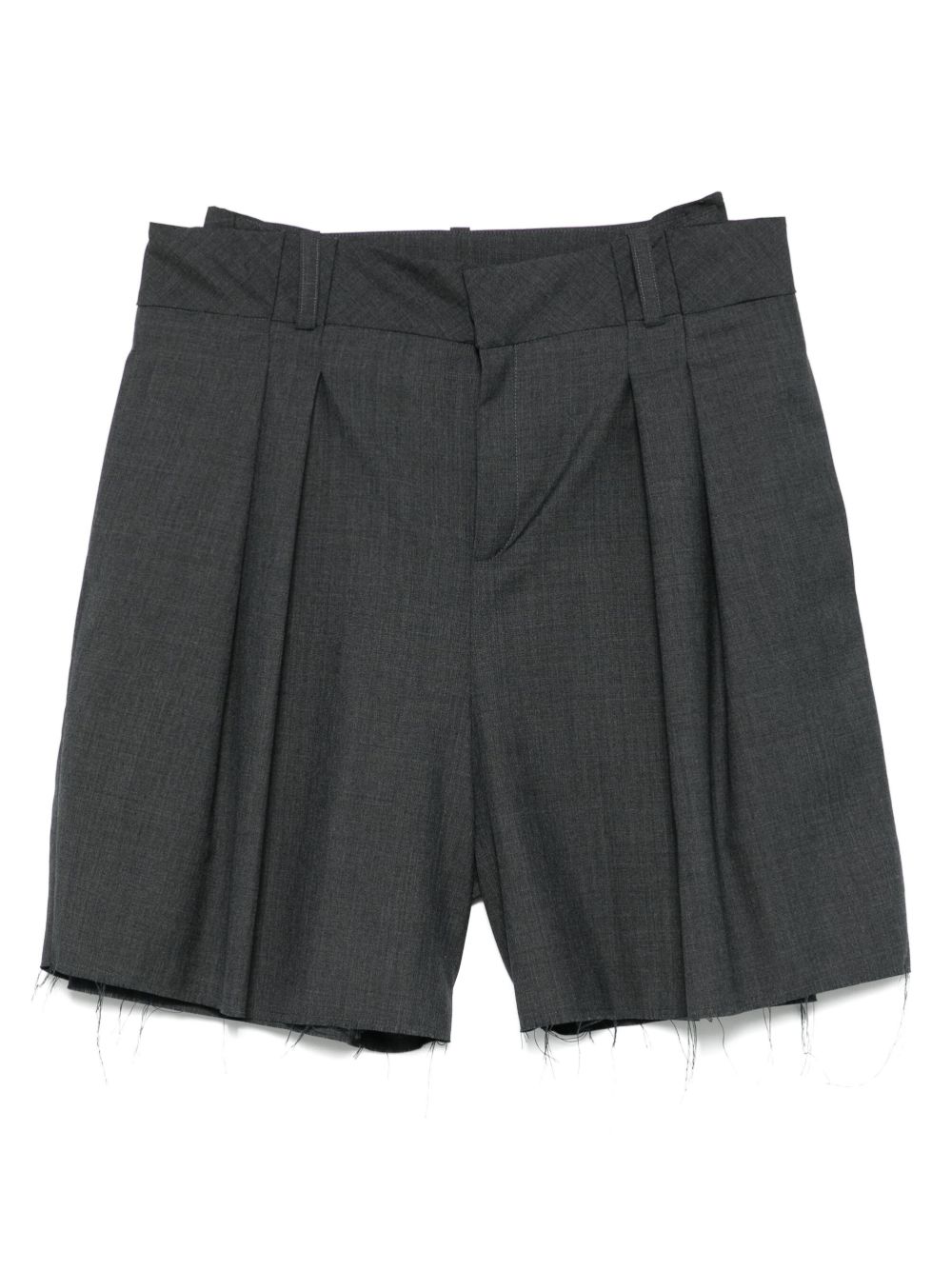 Tailored bermuda shorts - Grey
