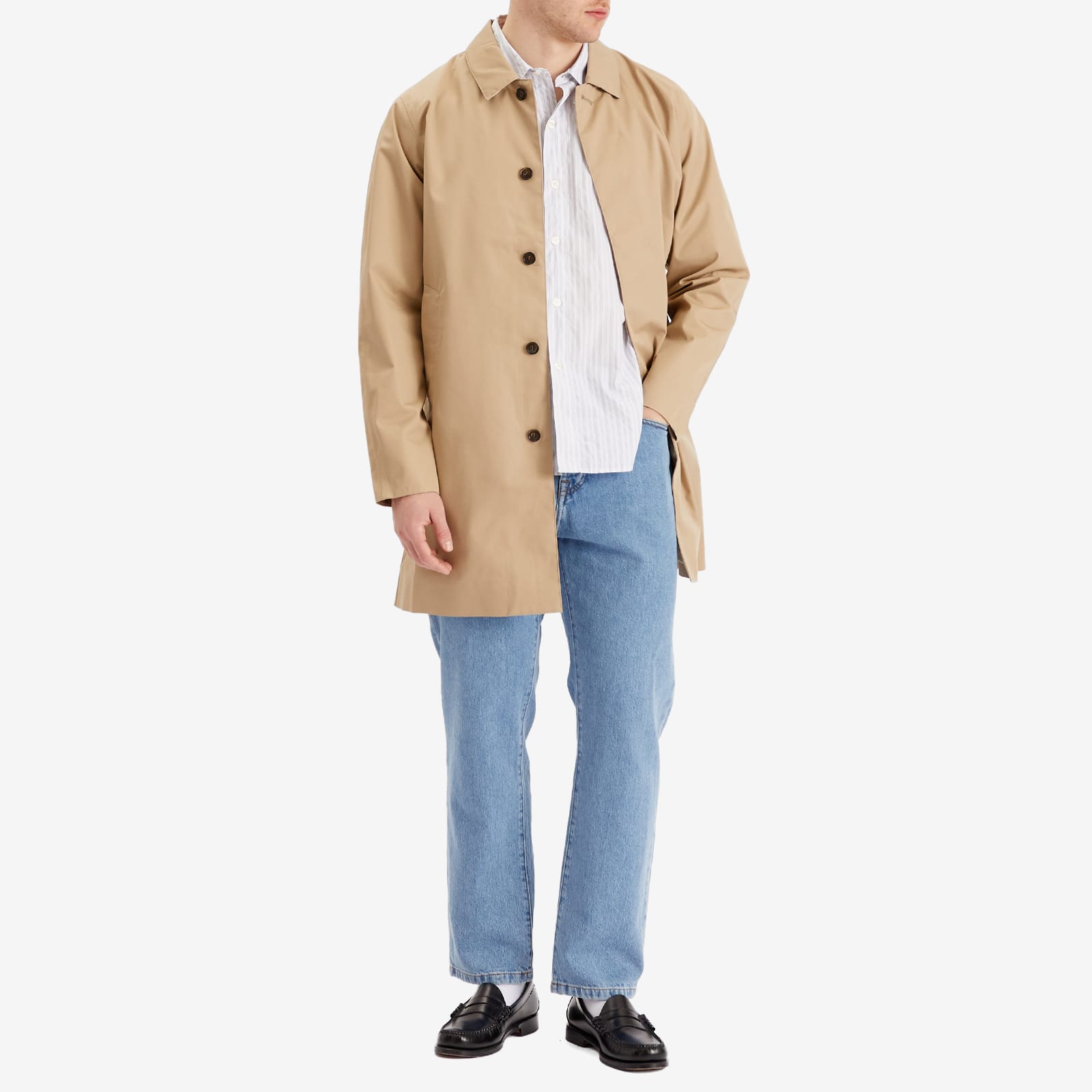 Men's Rokig Waterproof Jacket in Washed Stone