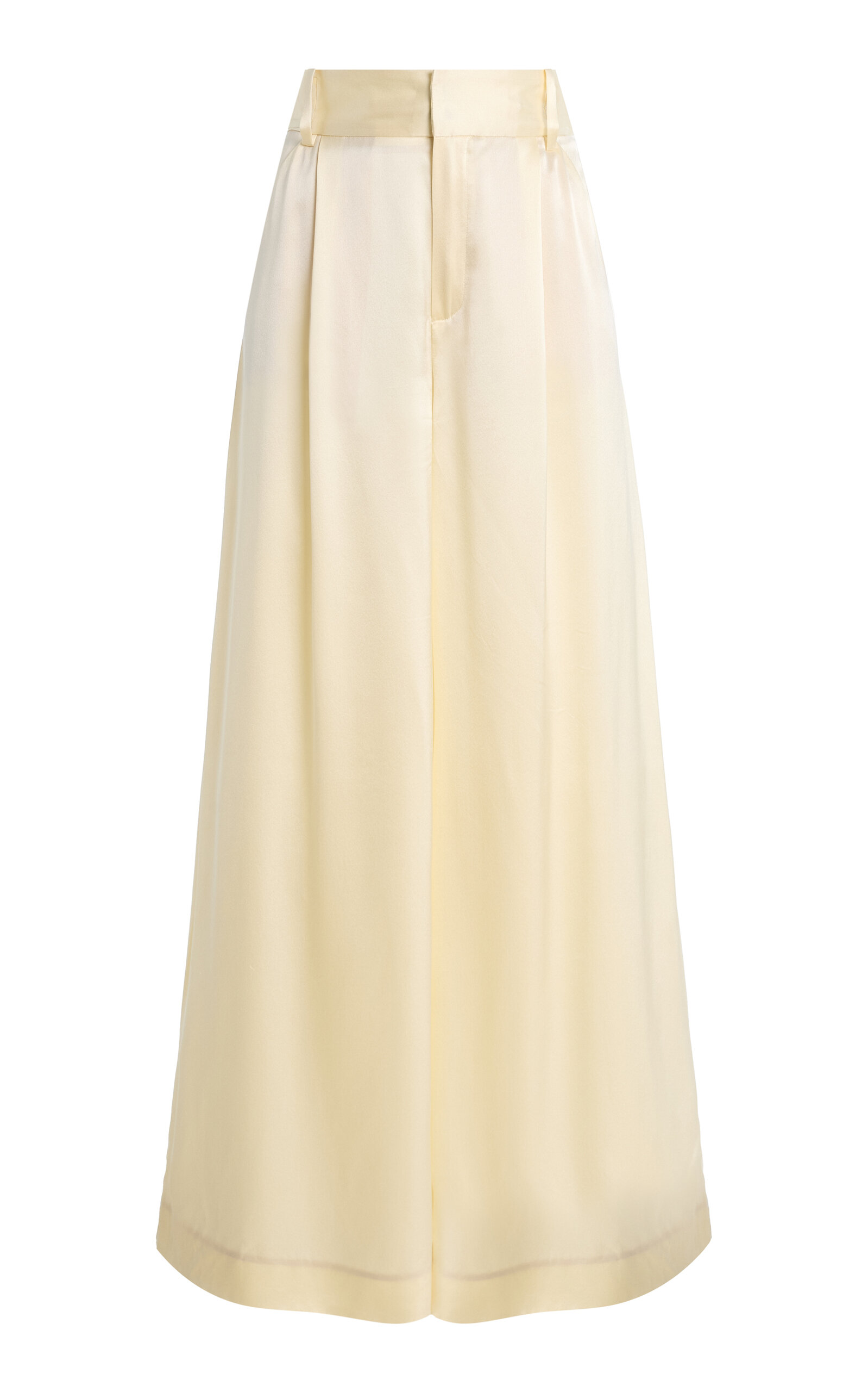Liquid Silk Wide-Leg Pants - Moda Operandi