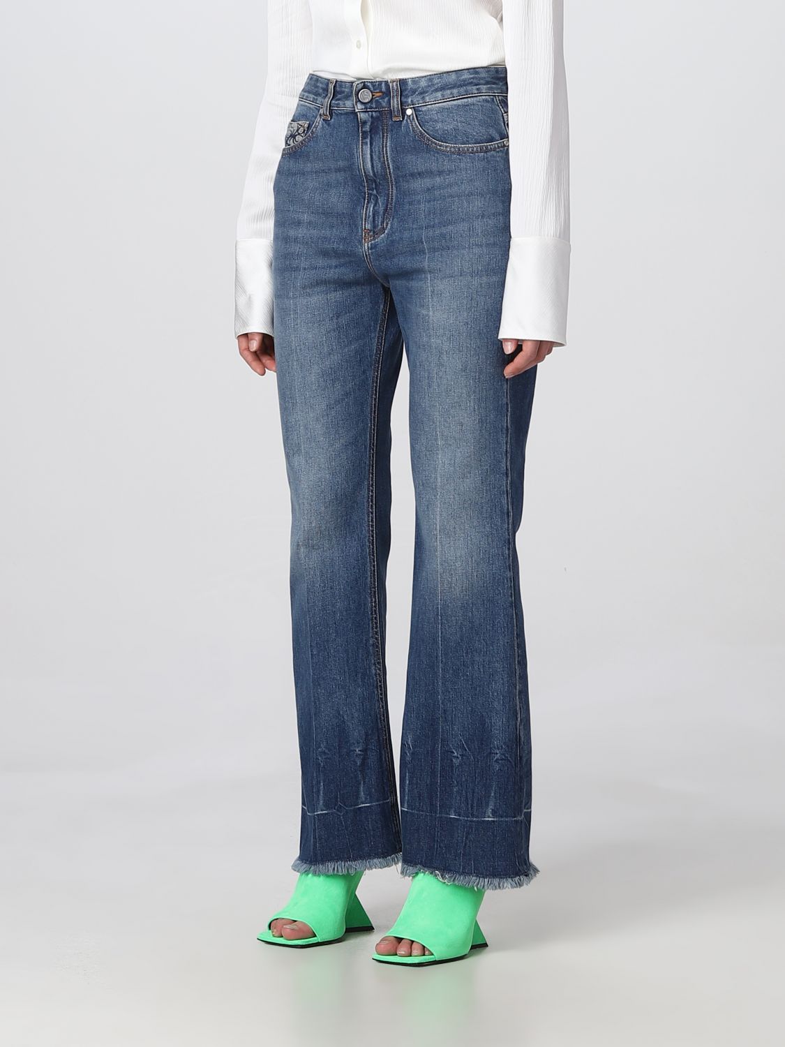 Jeans Woman color Blue