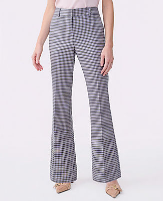 Ann Taylor The Jayne Trouser in Houndstooth — Curvy Fit