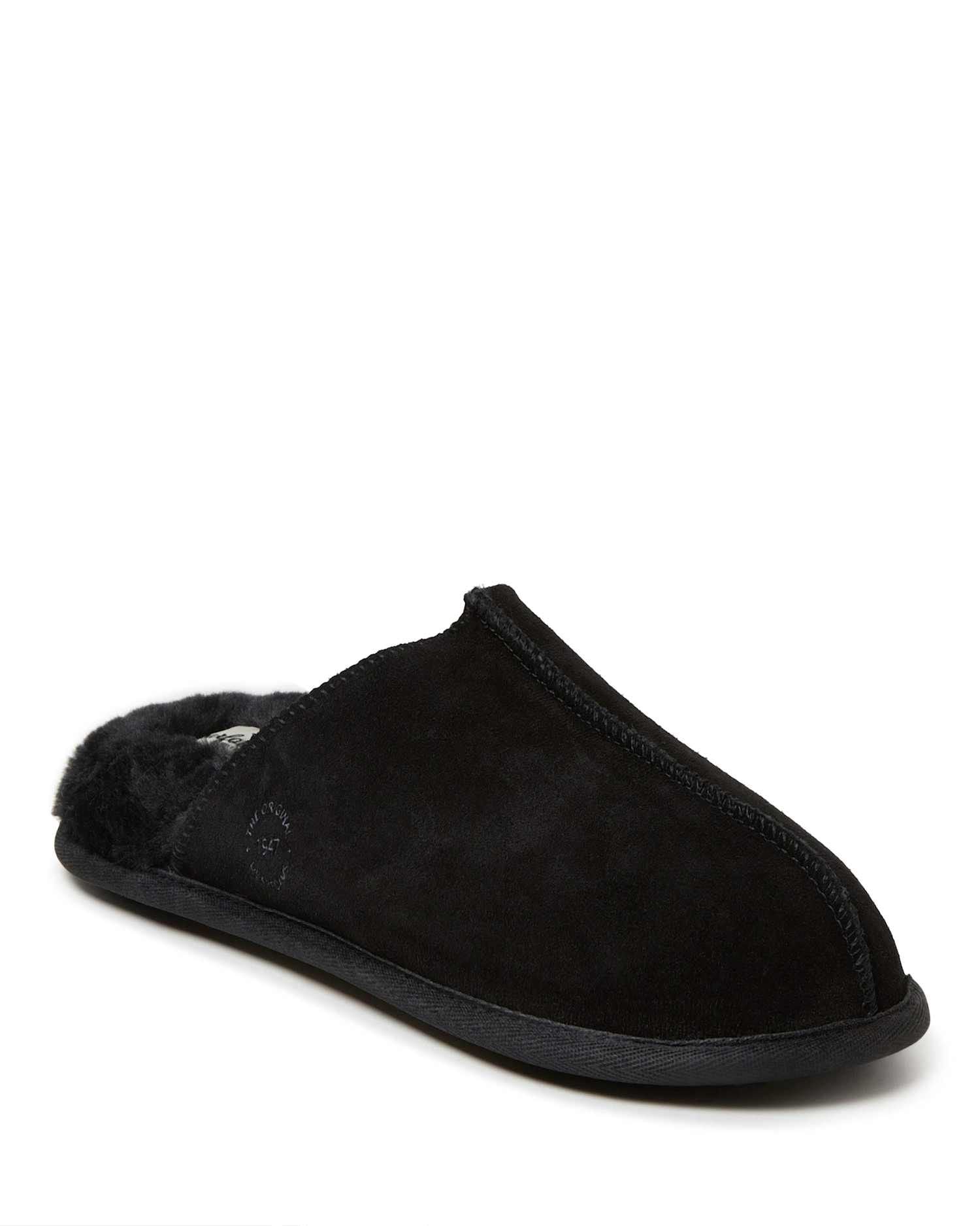 Men's Bradford Genuine Suede Scuff House Slipper