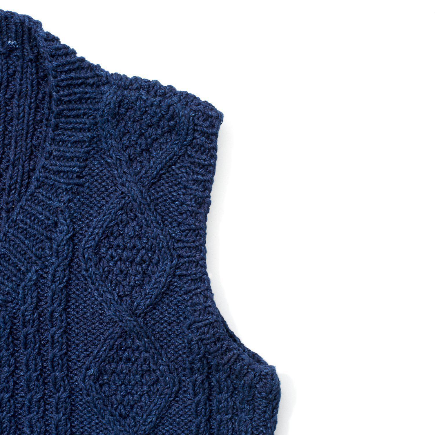 9H vest Indigo