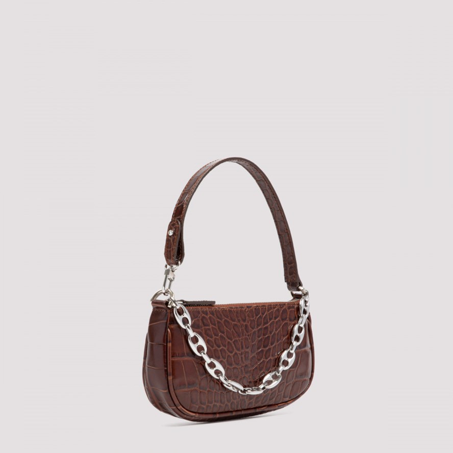 Mini Rachel Silver Flat Shoulder Bag