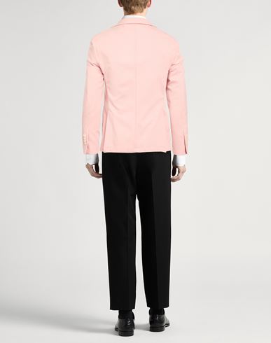 Man Blazer Light pink Size 38 Cotton, Polyamide, Elastane