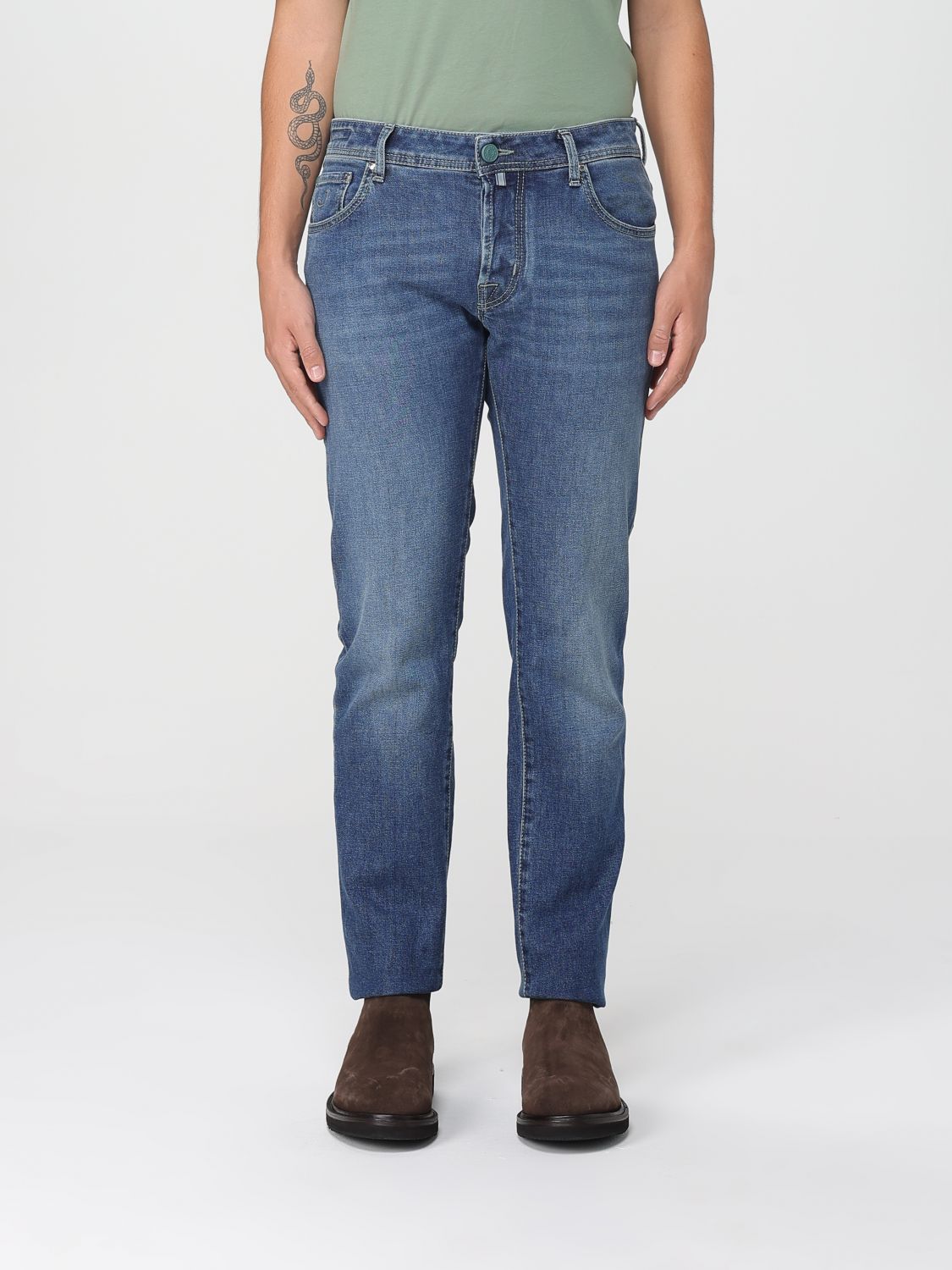 Jeans Men color Denim