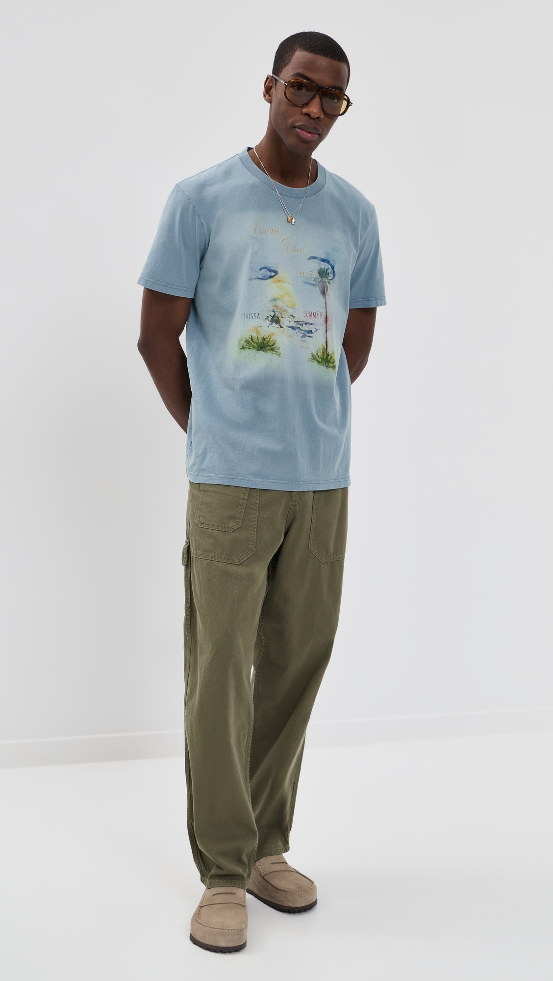 Honore Costa Tee Blue
