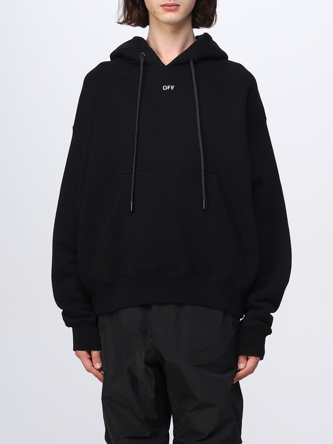 Sweatshirt Men color Black