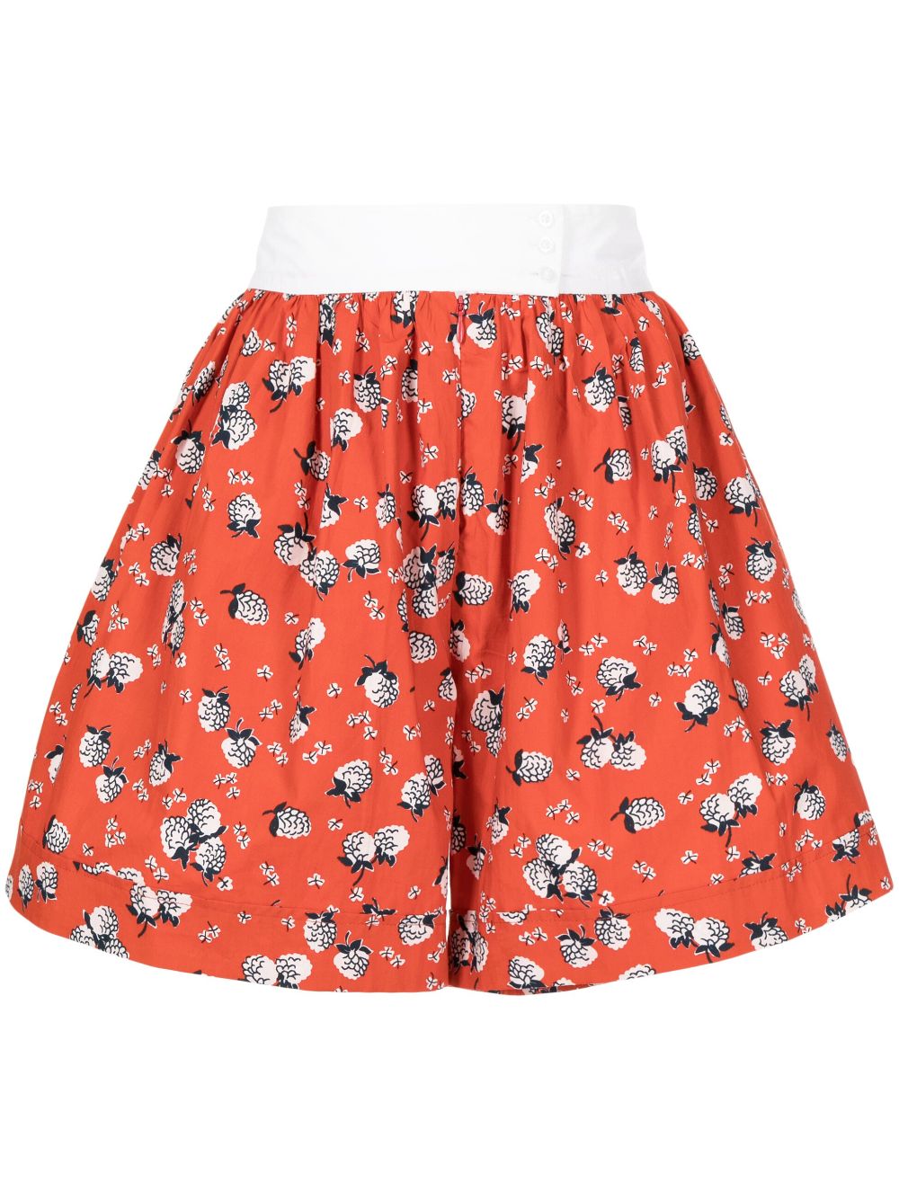 Westport floral-print shorts - Orange