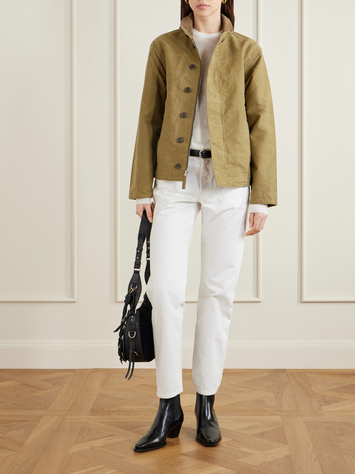 Bower Cotton Jacket - Green