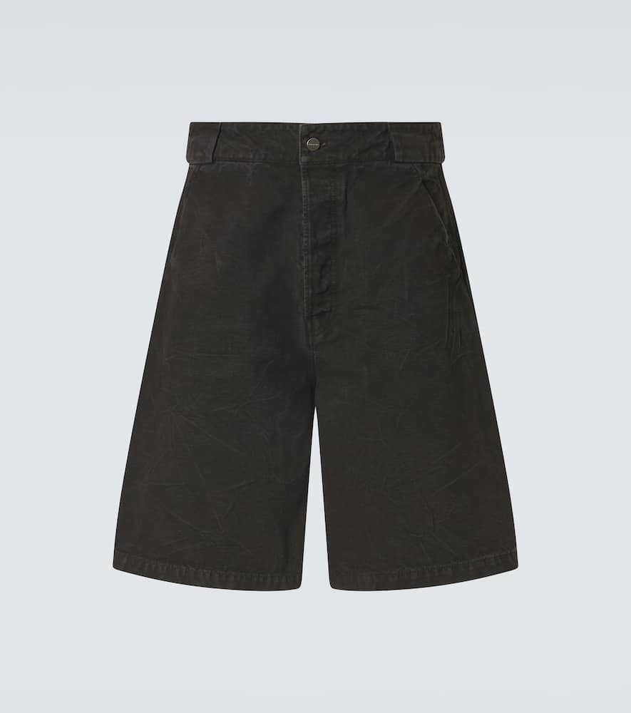 Denim Bermuda shorts
