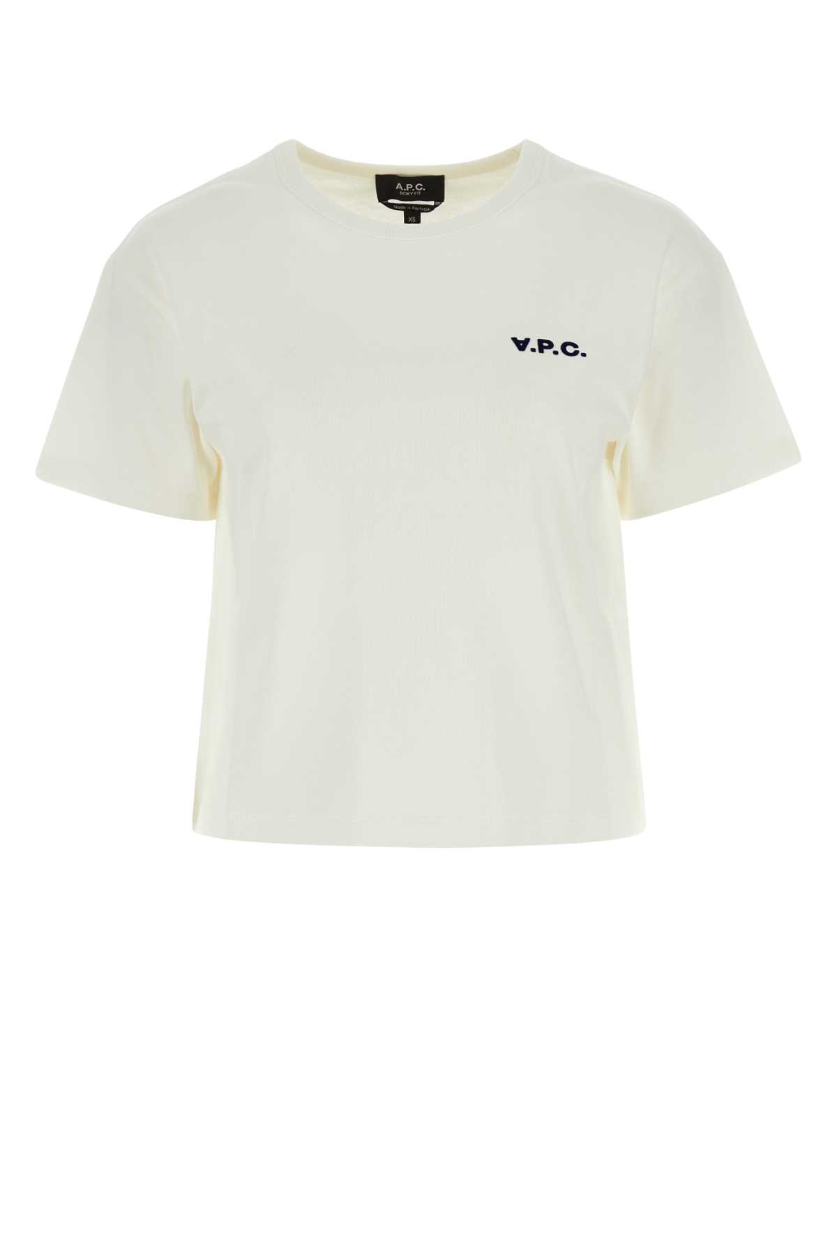 Ivory Cotton T-shirt