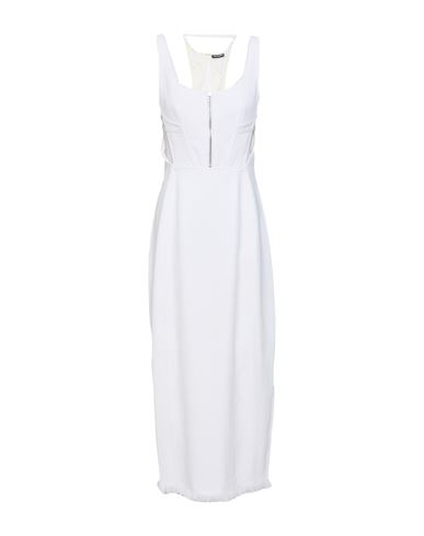 Woman Midi dress Ivory Size 0 Viscose, Cotton, Polyamide