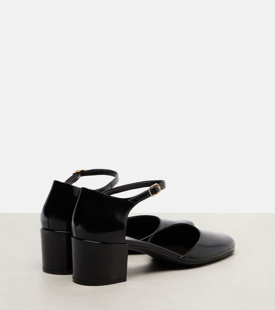Penelope leather pumps