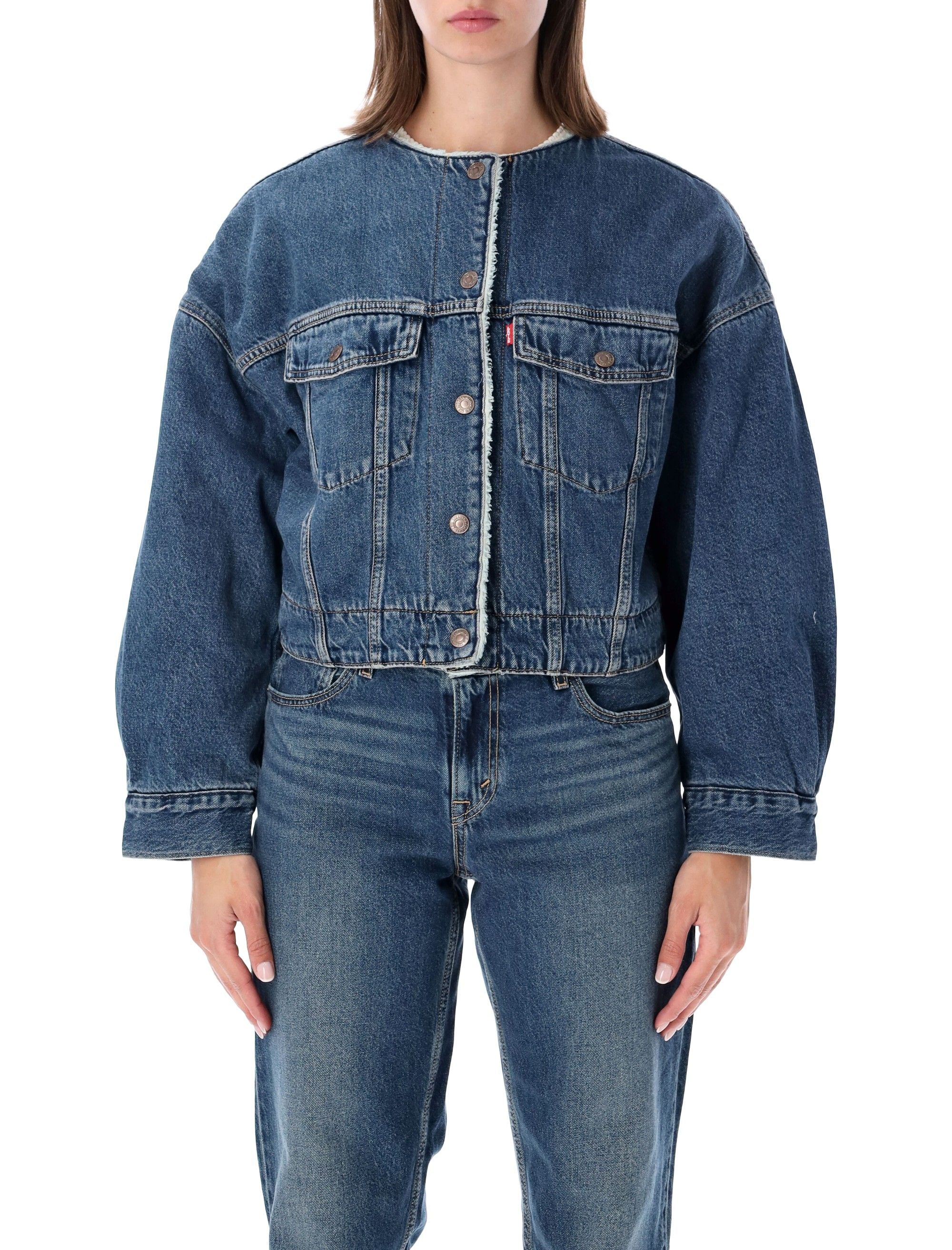Women's Denim Utility Coat