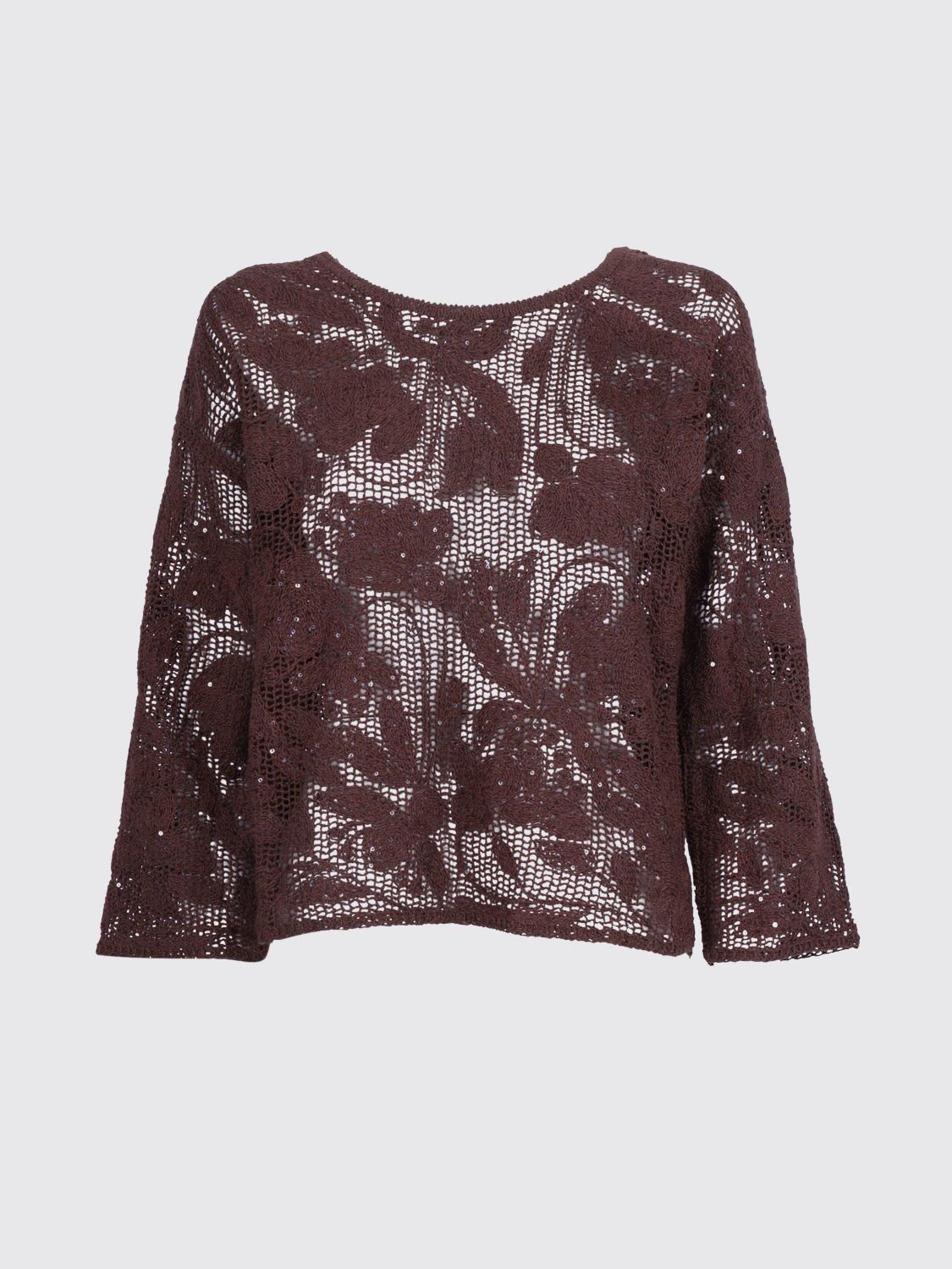 Sweater Woman color Brown