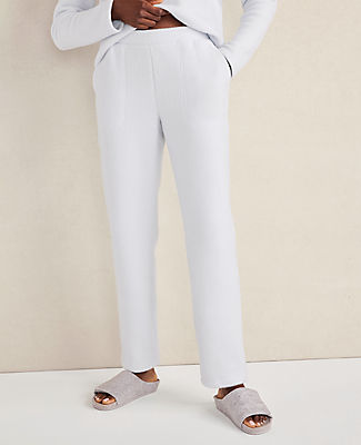 Ann Taylor Haven Well Within Comfort Fleece Tapered Pants