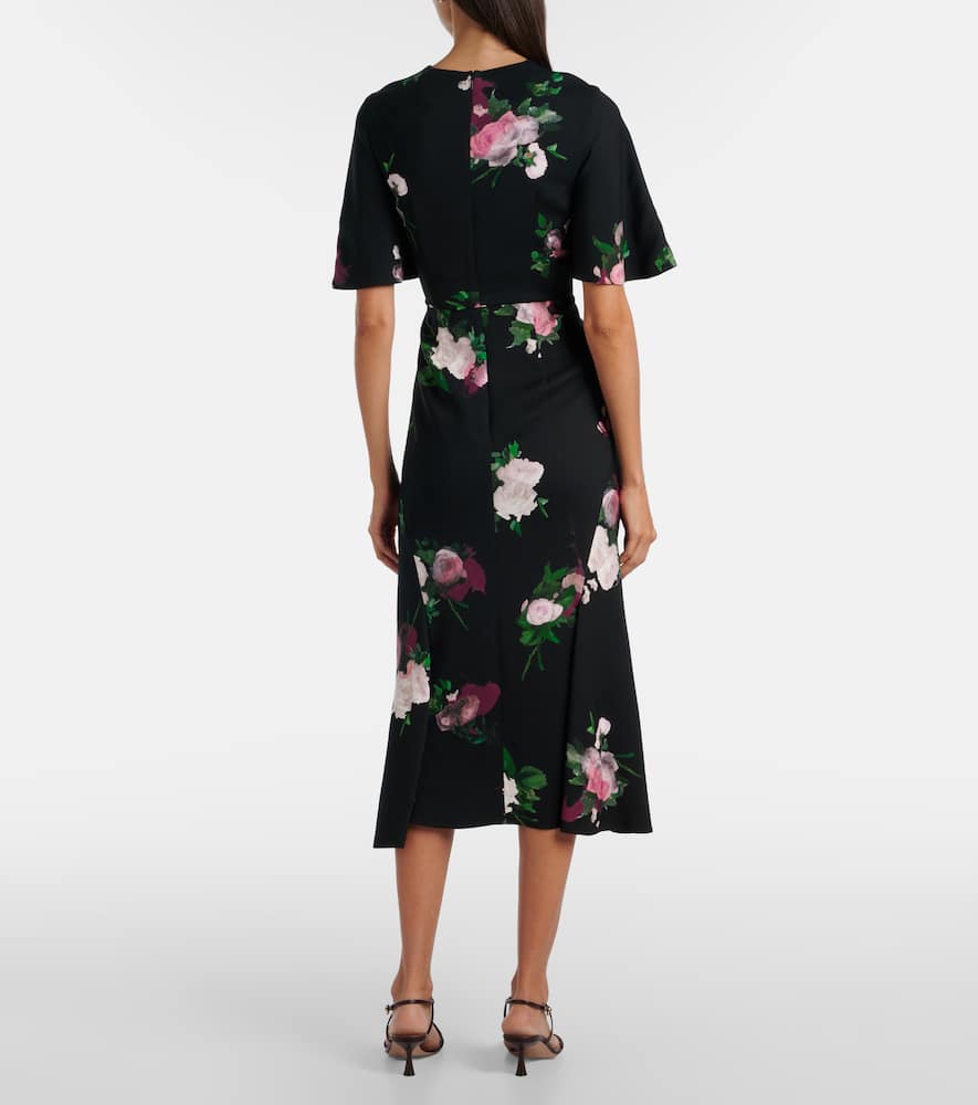 Floral midi dress