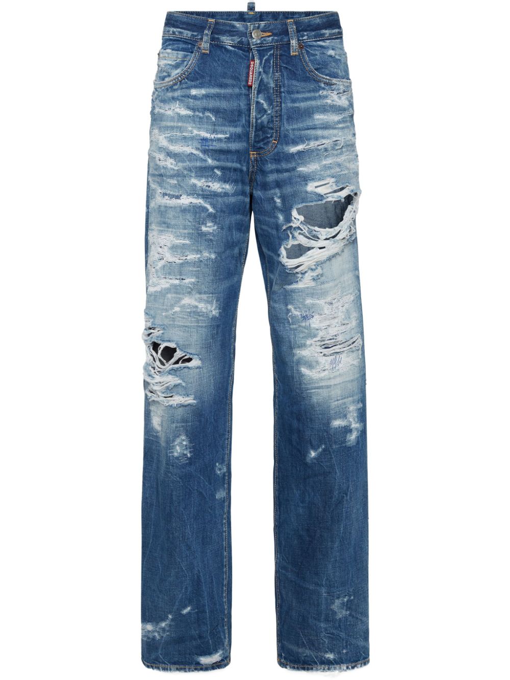 San Diego distressed jeans - Blue