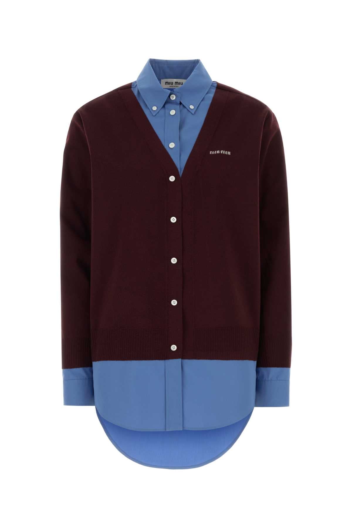 Shirt — Burgundy