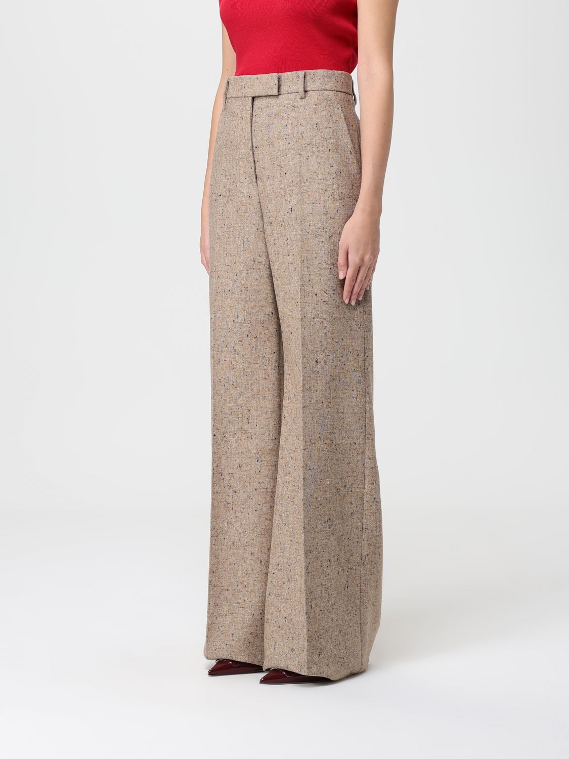 Pants Woman color Ivory