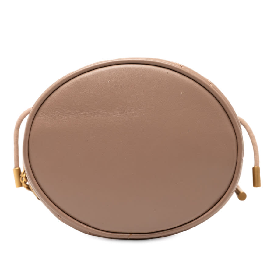 Pre-owned Small GG Marmont Leather Matelasse Bucket Bag Ladies 575163 525040
