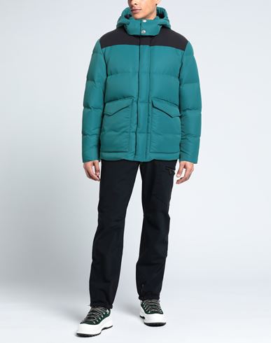 Arpège Heritage Man Puffer Turquoise Size 38 Polyamide