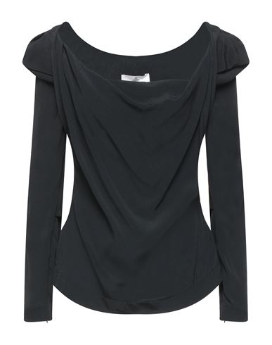 Woman Top Black Size 2 Viscose