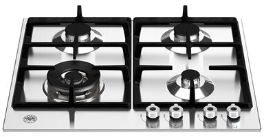 Bertazzoni Professional 24" Natural Gas Drop-In Cooktop PROF244CTXV