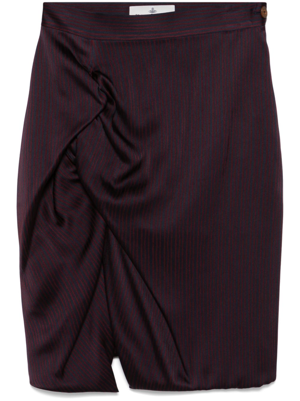 Side Panther mini skirt - Red