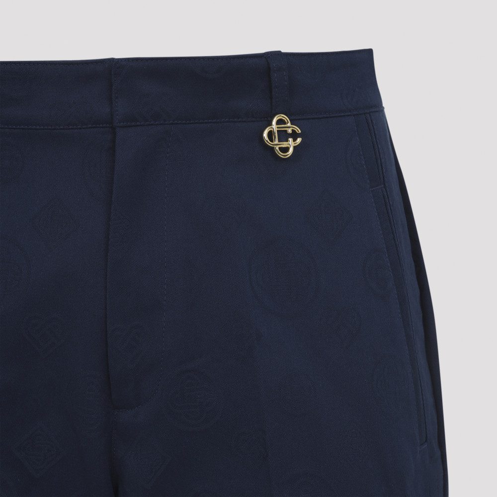 Monogram Chinos