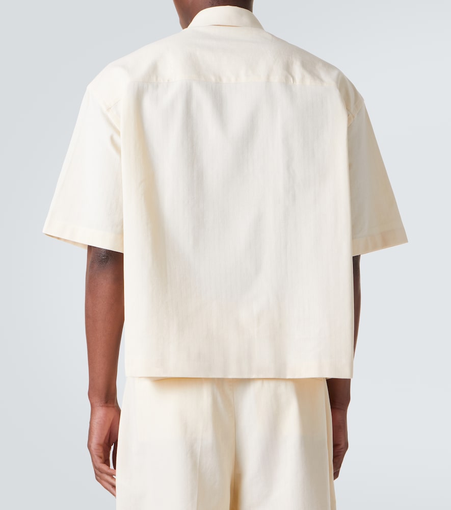 Sanko cotton and linen shirt