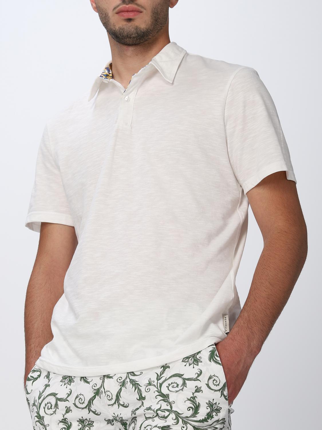Polo Shirt Men color White