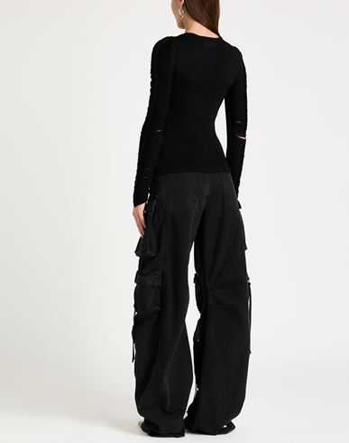 Woman Sweater Black Size 2 Viscose, Polyamide