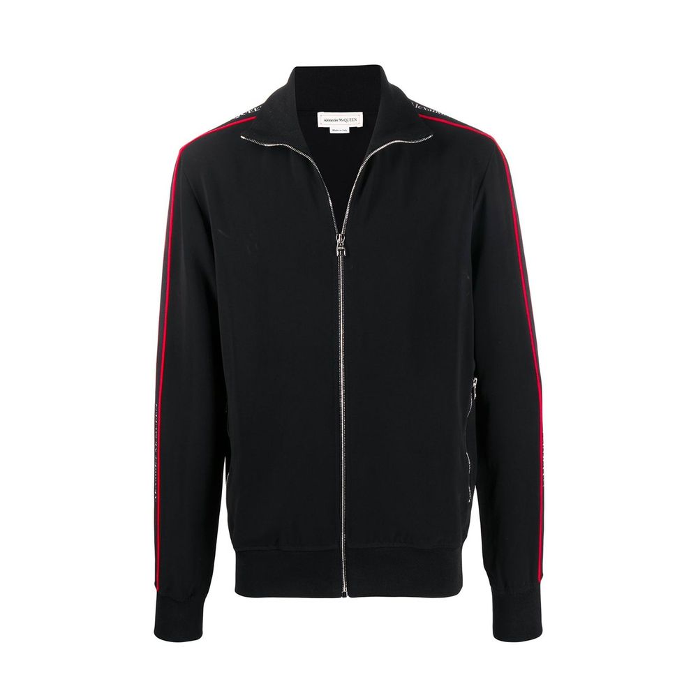 Viscose Blend Sweatshirt — Black