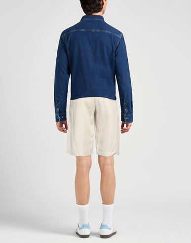 Man Shorts & Bermuda Shorts Beige
