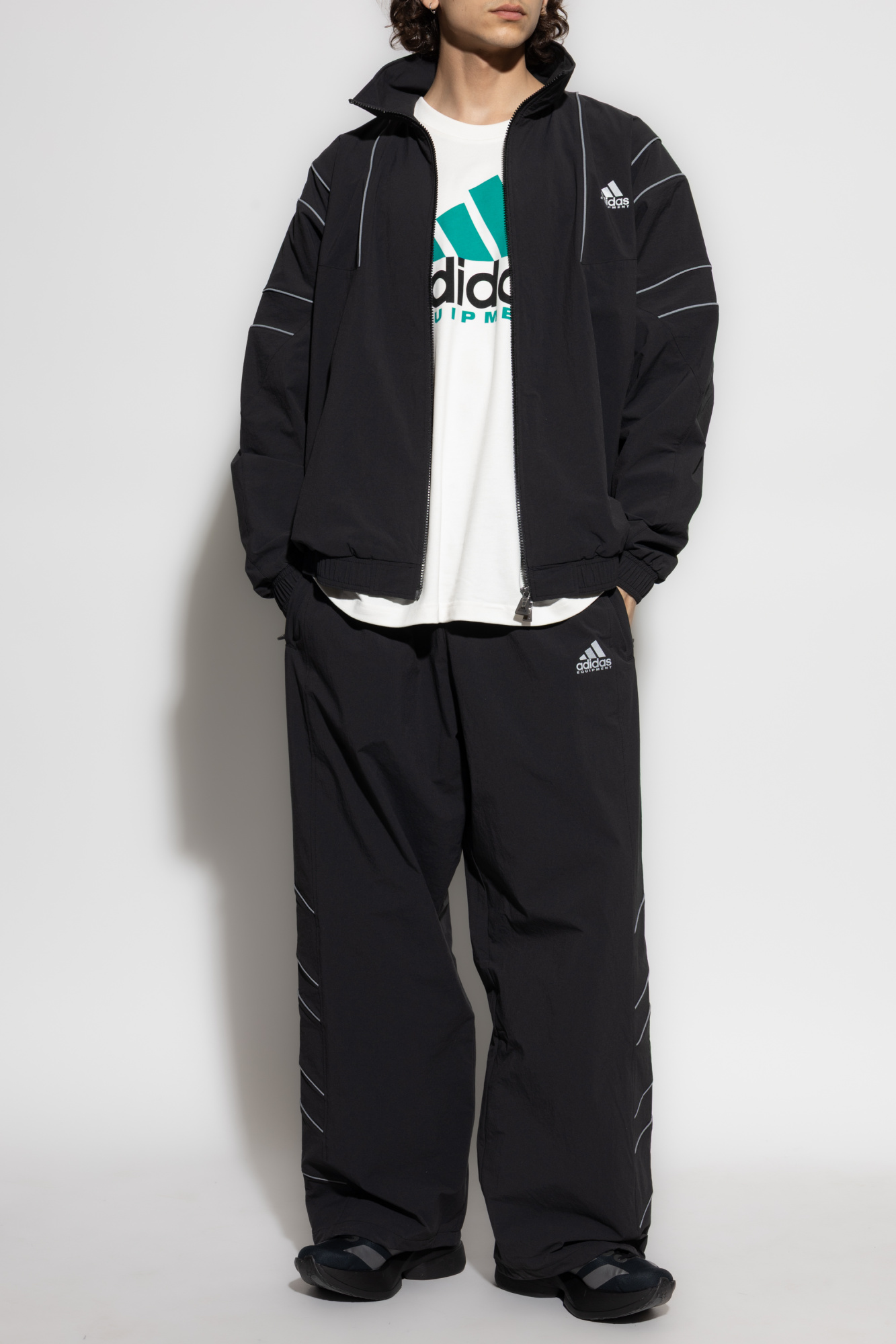 Sweatpants With Straight Legs, Men's, Black
