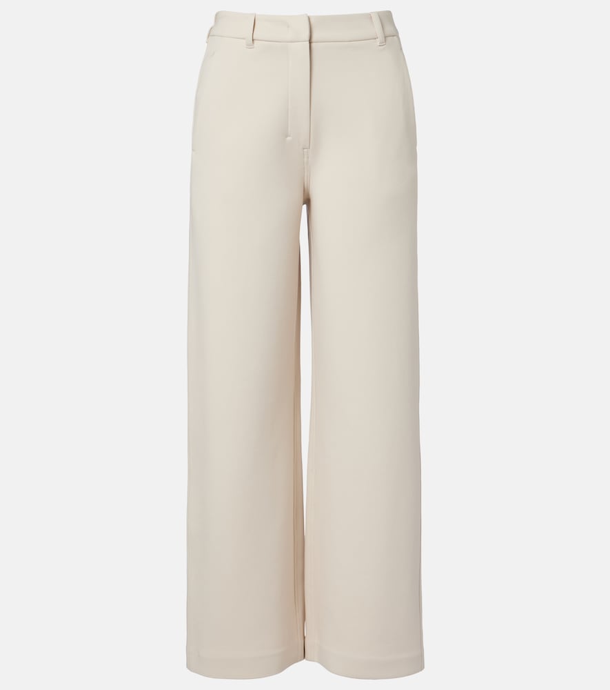 Caucaso cotton-blend wide-leg pants