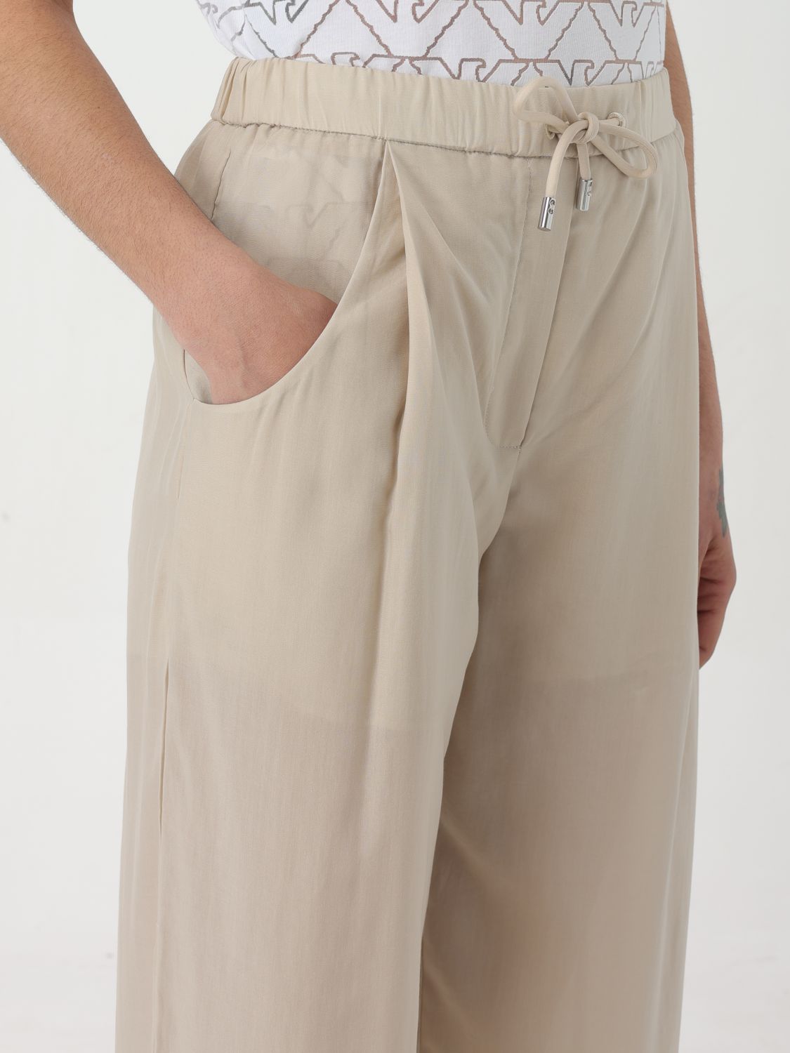 Pants Woman color Natural