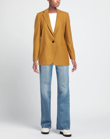 Forte_forte Woman Blazer Mustard Size 1 Wool, Polyamide