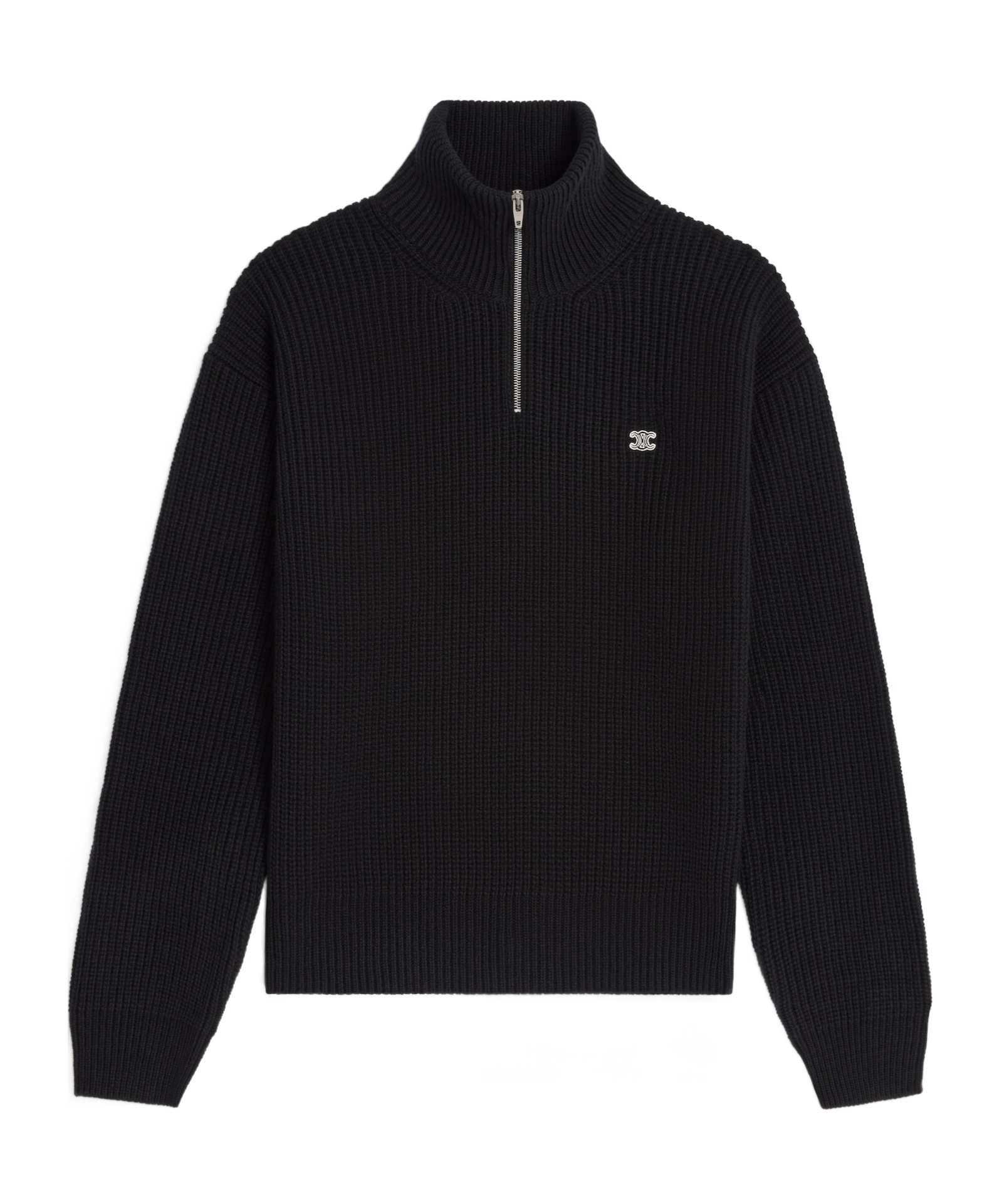 Trucker sweater IN ribbed wool