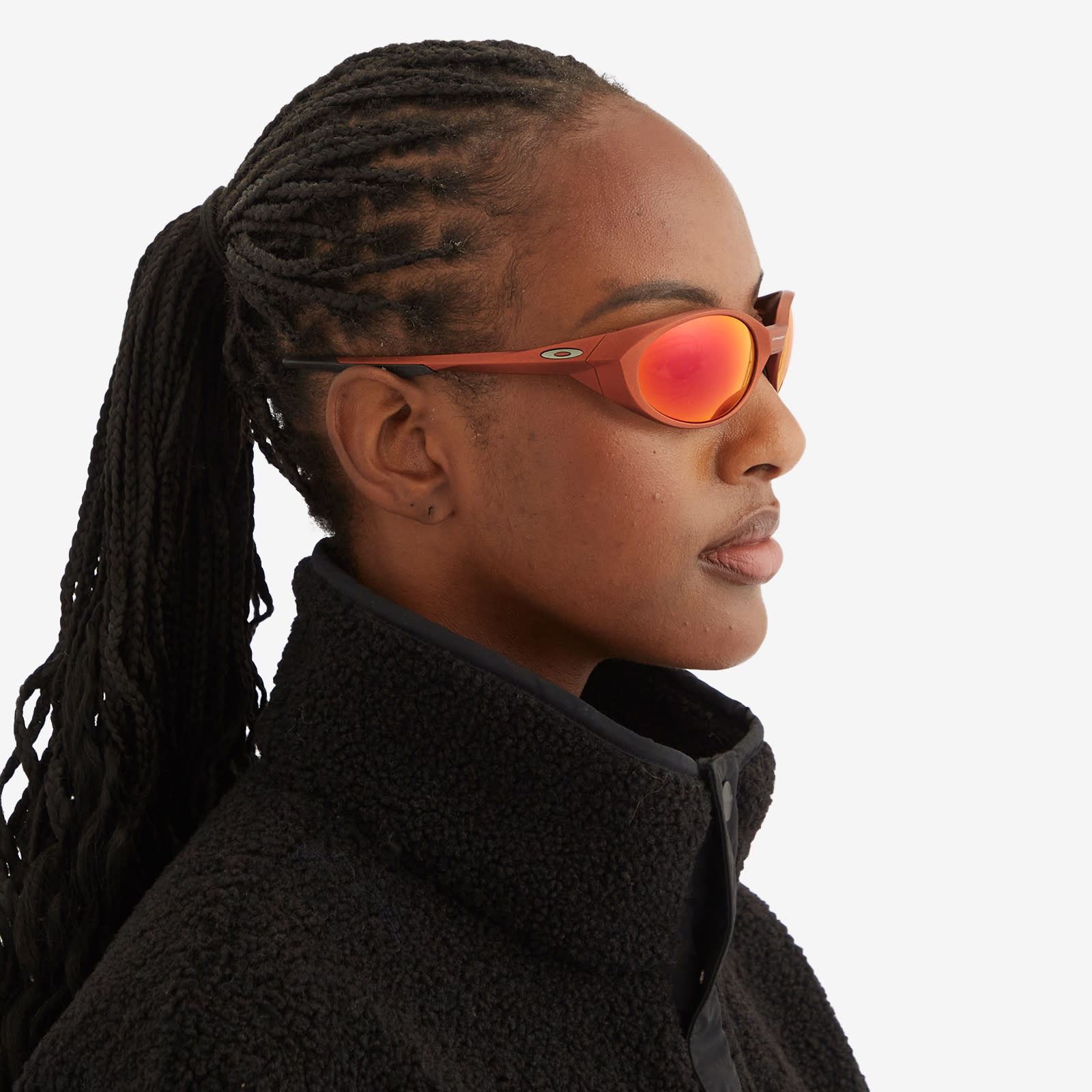 Oakley Eyejacket Redux Sunglasses in Fire Orange/Prizm Trail Torch
