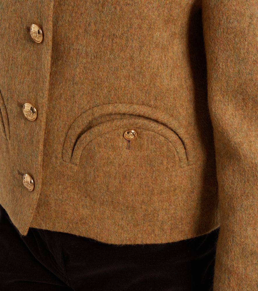 Blazé Milano Shamo virgin wool tweed jacket