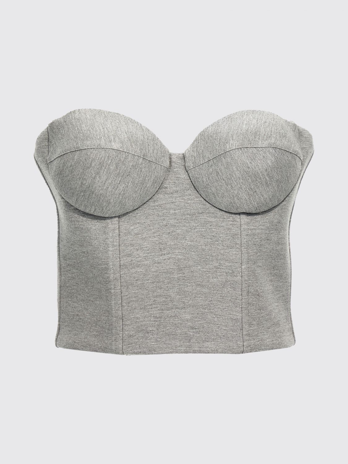 Top Woman color Grey