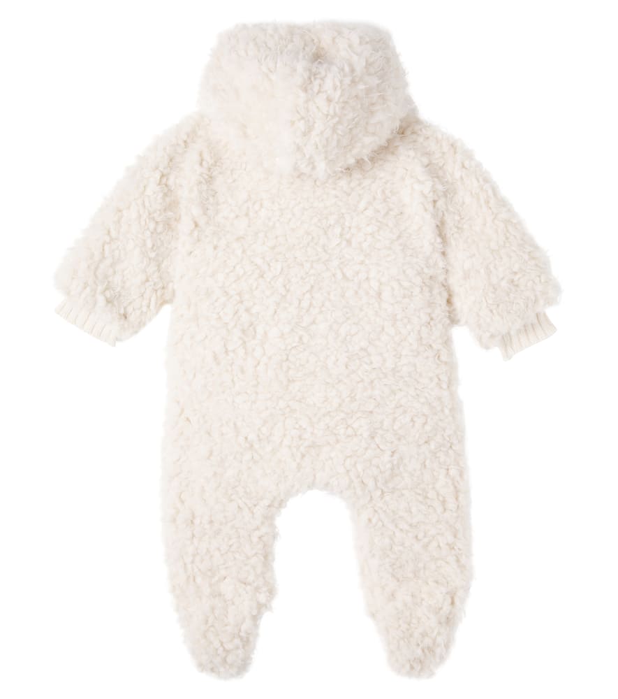 Baby Floriane hooded teddy onesie