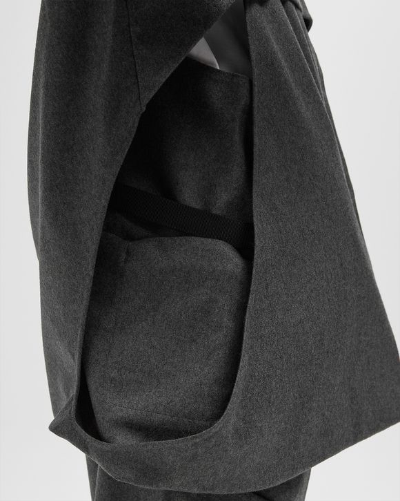 Men s NOCTA CODE Flow Jacket Grey Heather / Dark Grey