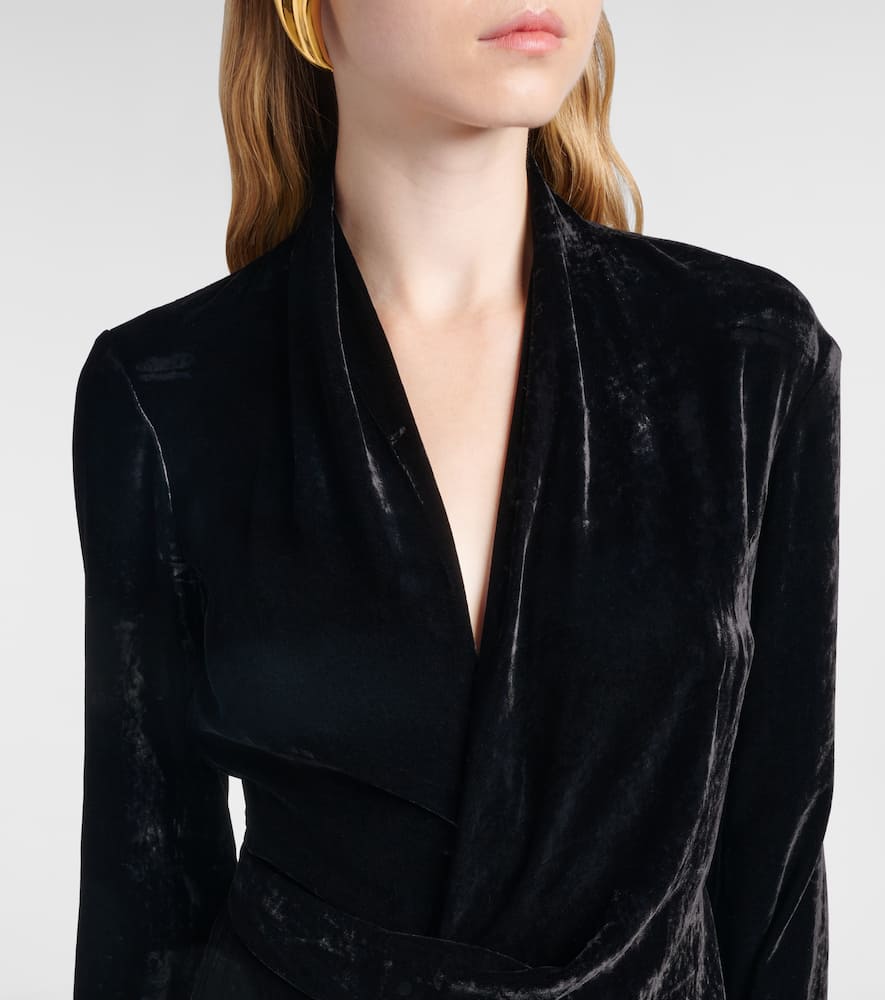 Ruched gown