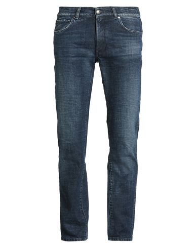 Man Jeans Blue Size 29 Cotton, Elastane